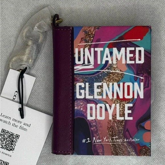 NWT Coach Book Charm Untamed By Glennon Doyle 352 Pages CFK44 Limited Edition - Picture 2 of 5